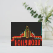 Hollywood-neonteken, Los Angeles, Californië Briefkaart (Staand voorkant)