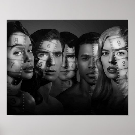 Hollywood Netflix Poster (Voorkant)