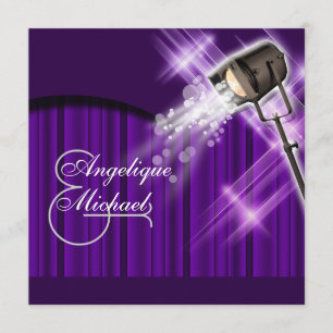 Hollywood paarse sterren kaart