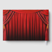 Hollywood Party Guest Book Information Spine Gastenboek (Achterkant)