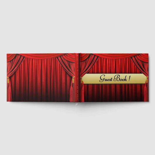 Hollywood Party Guest Book Information Spine Gastenboek (Volledig)