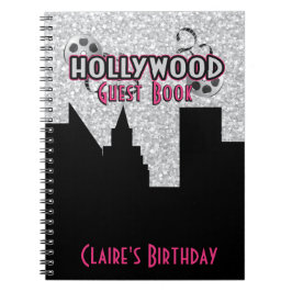 Hollywood Party Guest Book Notitieboek