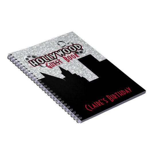 Hollywood Party Guest Book Notitieboek (Rechterzijde)