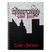 Hollywood Party Guest Book Notitieboek (Voorkant)