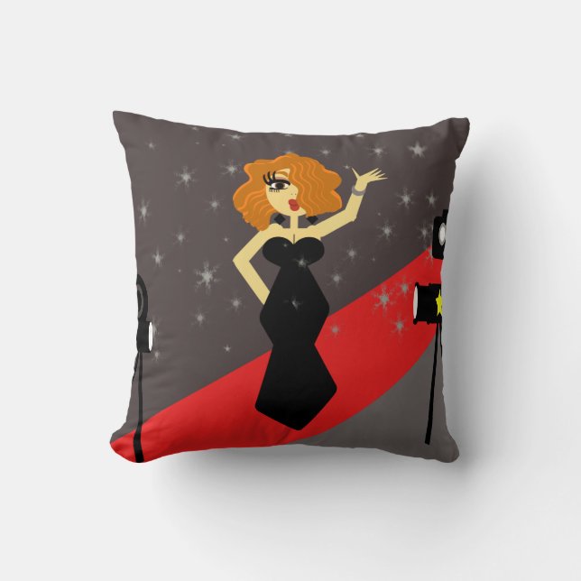 Hollywood Pop Diva Sierkussen (Voorkant)