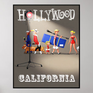 Hollywood poster