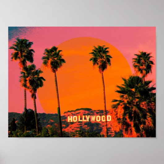 Hollywood poster (Voorkant)