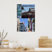 HOLLYWOOD, poster CALIFORNIA (Keuken)