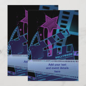 Hollywood Prom Template Kaart (Voorkant / Achterkant)