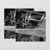 Hollywood Prom Uitnodigingen (Voorkant / Achterkant)