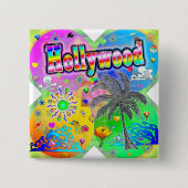 Hollywood Quadro Seasons Button (Voorkant)