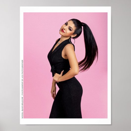Hollywood-rand portfolio-afdruk (of download) poster (Voorkant)