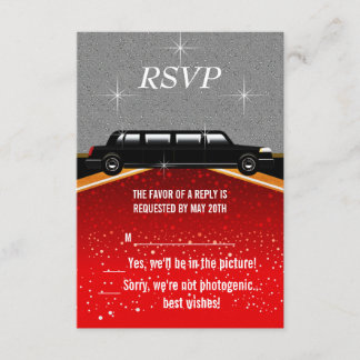 Hollywood Red Carpet RSVP Sjabloon