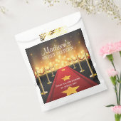 Hollywood Red Carpet Sweet 16 Favor Snoep Bag Bedankzakje (Gezegeld)