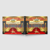 Hollywood Red Carpet verjaardagsfeestje gastenboek (Volledig)