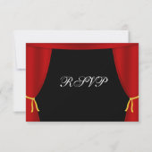 Hollywood Red Curtain RSVP (Voorkant)