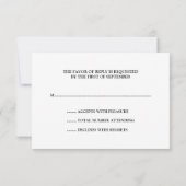 Hollywood Red Curtain RSVP (Achterkant)