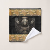 Hollywood Regency Griekse Godin Artemi Bad Handdoek (Wasdoekje)