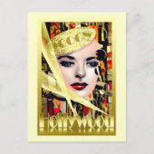 Hollywood Retro  Style Briefkaart (Voorkant)