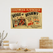 Hollywood Revue Musical 1937 WPA Poster (Keuken)