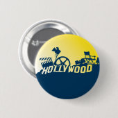 Hollywood Ronde Button 5,7 Cm (Voorkant /achterkant)