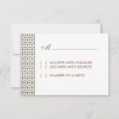  Hollywood RSVP-kaart RSVP Kaartje (Voorkant)