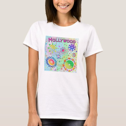 Hollywood Seven Suns & Energy T-Shirt (Voorkant)