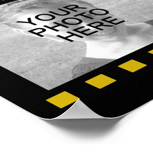 Hollywood Sign Movie Reel Photo Collage Poster (Hoek)