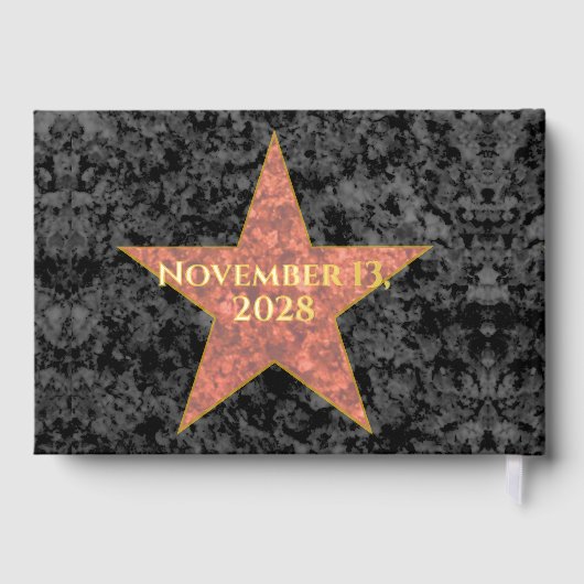 Hollywood Star Gastenboek (Achterkant)