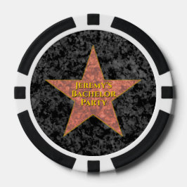 Hollywood Star Poker Chips