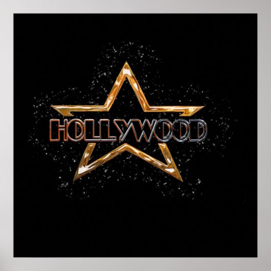 Hollywood Star Poster (Voorkant)