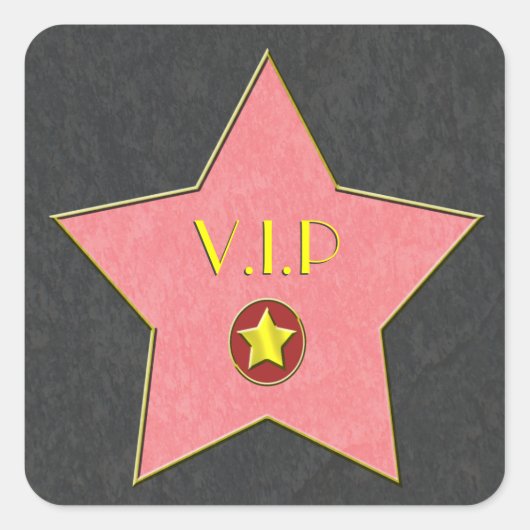 Hollywood Star Stickers (Voorkant)