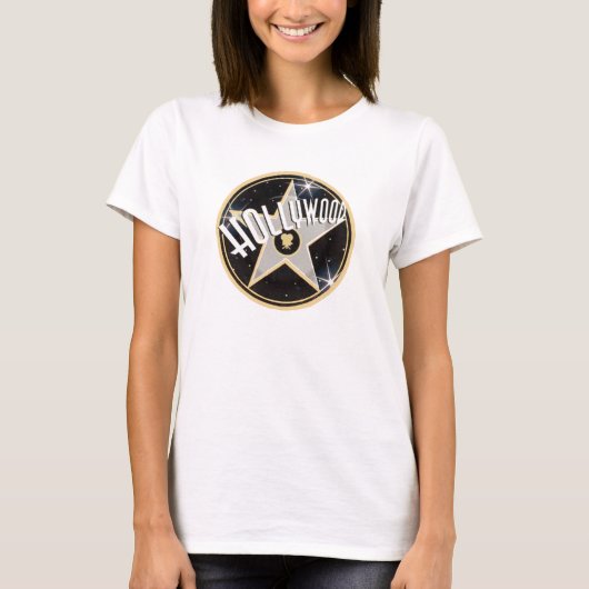 Hollywood Star-T-shirt T-shirt (Voorkant)