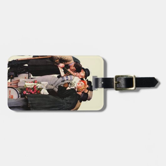 Hollywood Starlet Bagagelabel (Voorkant horizontaal)