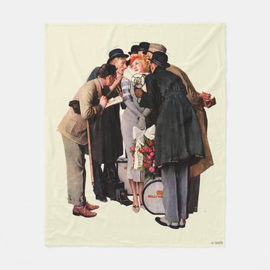 Hollywood Starlet Fleece Deken (Voorkant)
