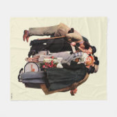 Hollywood Starlet Fleece Deken (Voorkant (Horizontaal))