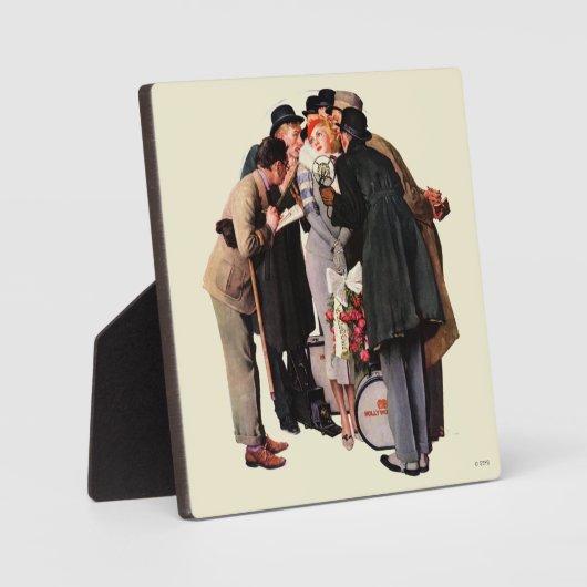 Hollywood Starlet Fotoplaat (Voorkant)