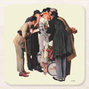 Hollywood Starlet Kartonnen Onderzetters