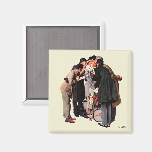 Hollywood Starlet Magneet (Voorkant / Achterkant)