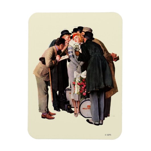 Hollywood Starlet Magneet (Verticaal)