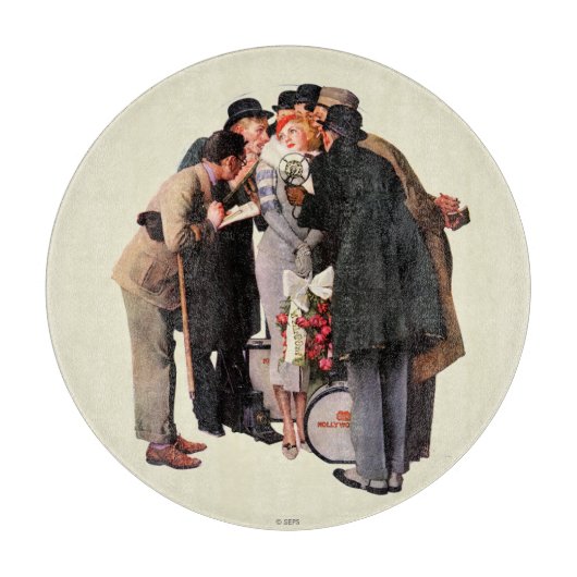 Hollywood Starlet Snijplank (Voorkant)