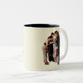 Hollywood Starlet Tweekleurige Koffiemok (Voorkant rechts)