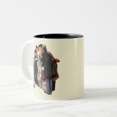 Hollywood Starlet Tweekleurige Koffiemok (Voorkant links)