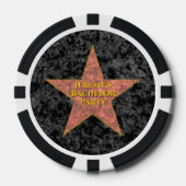 Hollywood Ster Poker Chips (Voorkant)