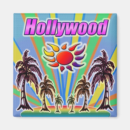Hollywood Summer Love Magnet (Voorkant)