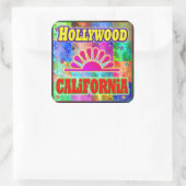 Hollywood Sun & Palms Sticker (Tas)