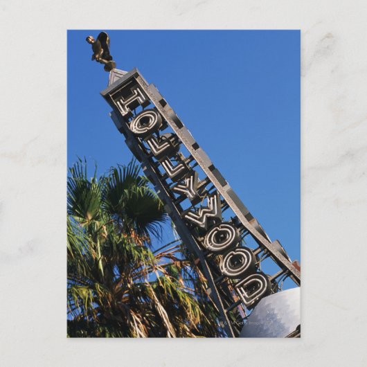 Hollywood-teken, Los Angeles, Californië Briefkaart (Voorkant)