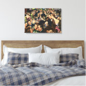 Hollywood Theme Fancy Partij met Ballonnen Canvas Afdruk (Insitu (Slaapkamer))