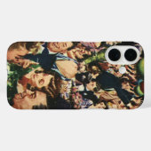 Hollywood Theme Fancy Partij met Ballonnen Case-Mate iPhone Case (Achterkant (horizontaal))