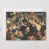 Hollywood Theme Fancy Partij met Ballonnen Kaart (Voorkant)